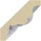 Ekena Millwork 2"H x 2"P x 2 7/8"F x 94 1/2"L, (4 1/4" Repeat) Hampshire Crown Moulding MLD02X02X03HA - alternate 5